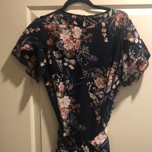 Floral Maternity Dress Large